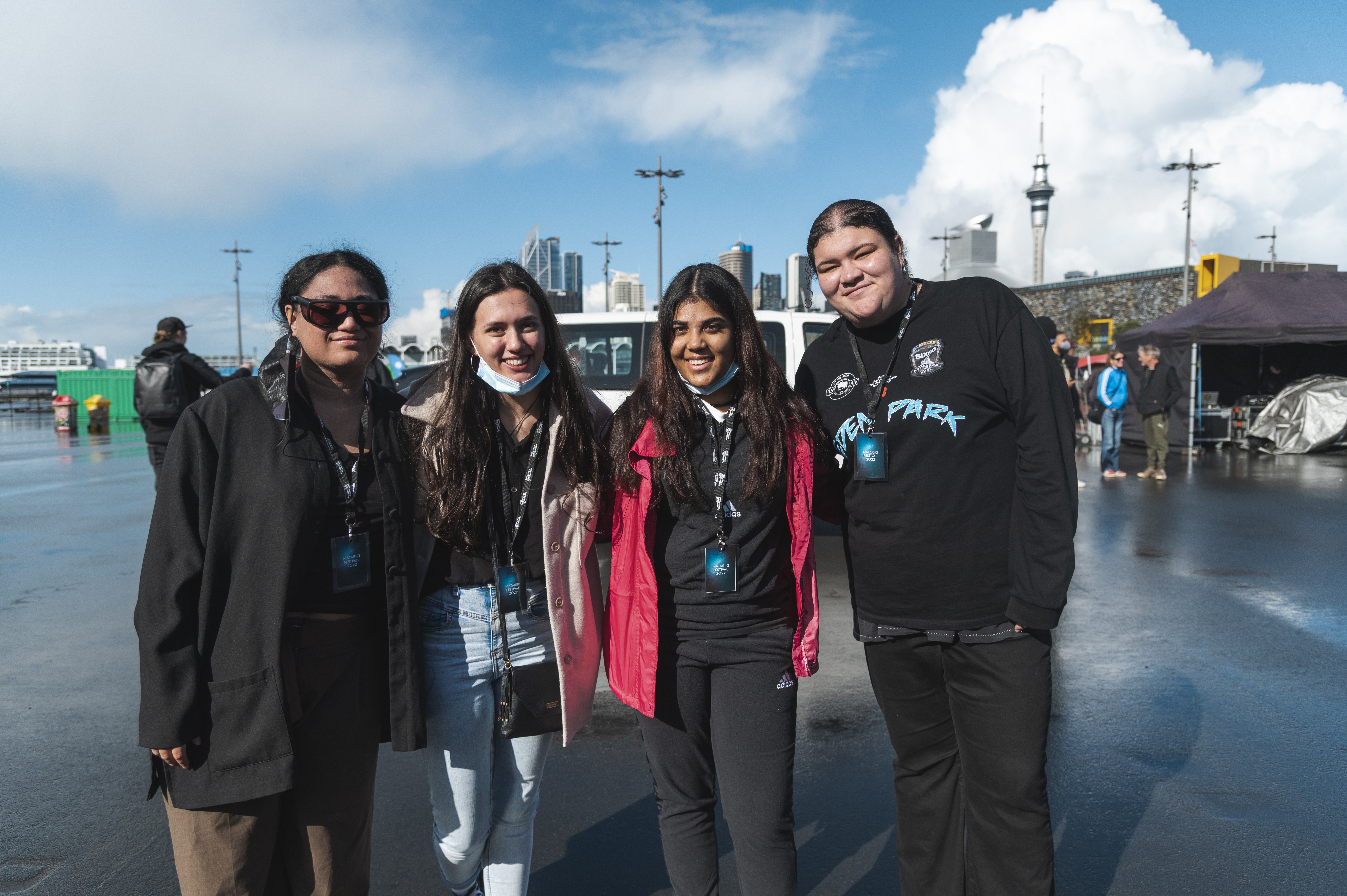 Event Pathways Programme 2024 participants on site