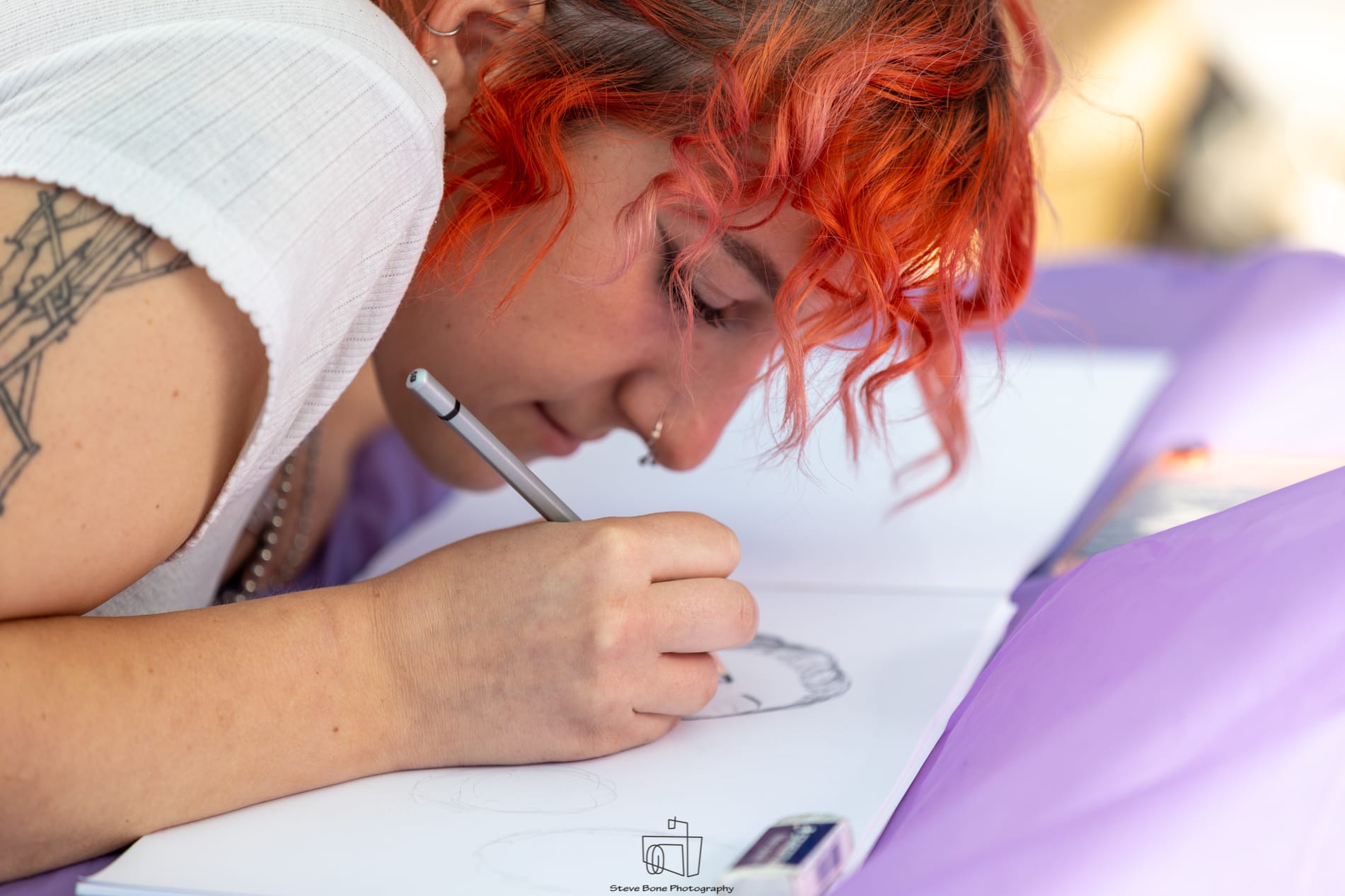 Young creatives working together as a team