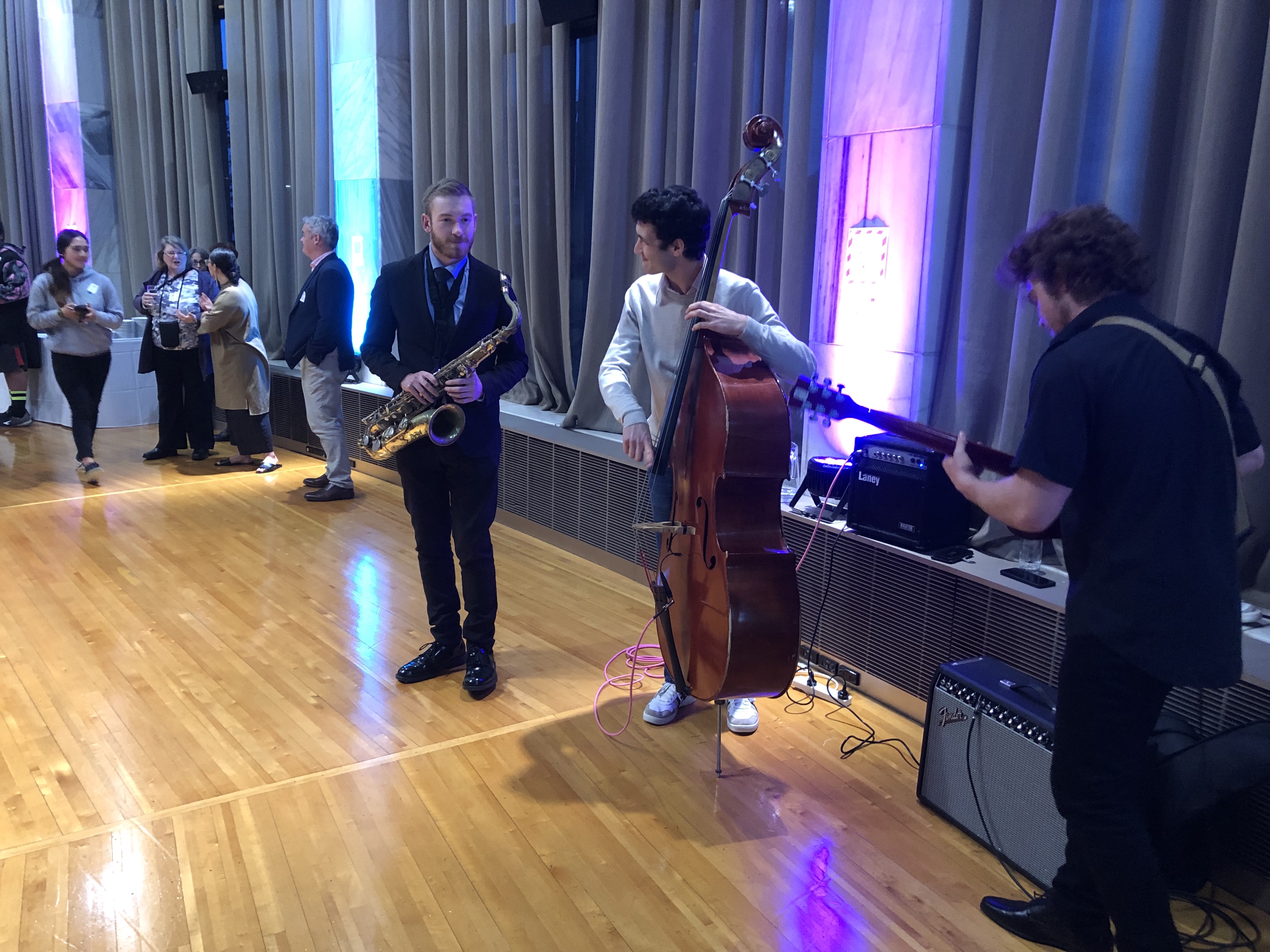 Young musicians performing at Festival for the Future