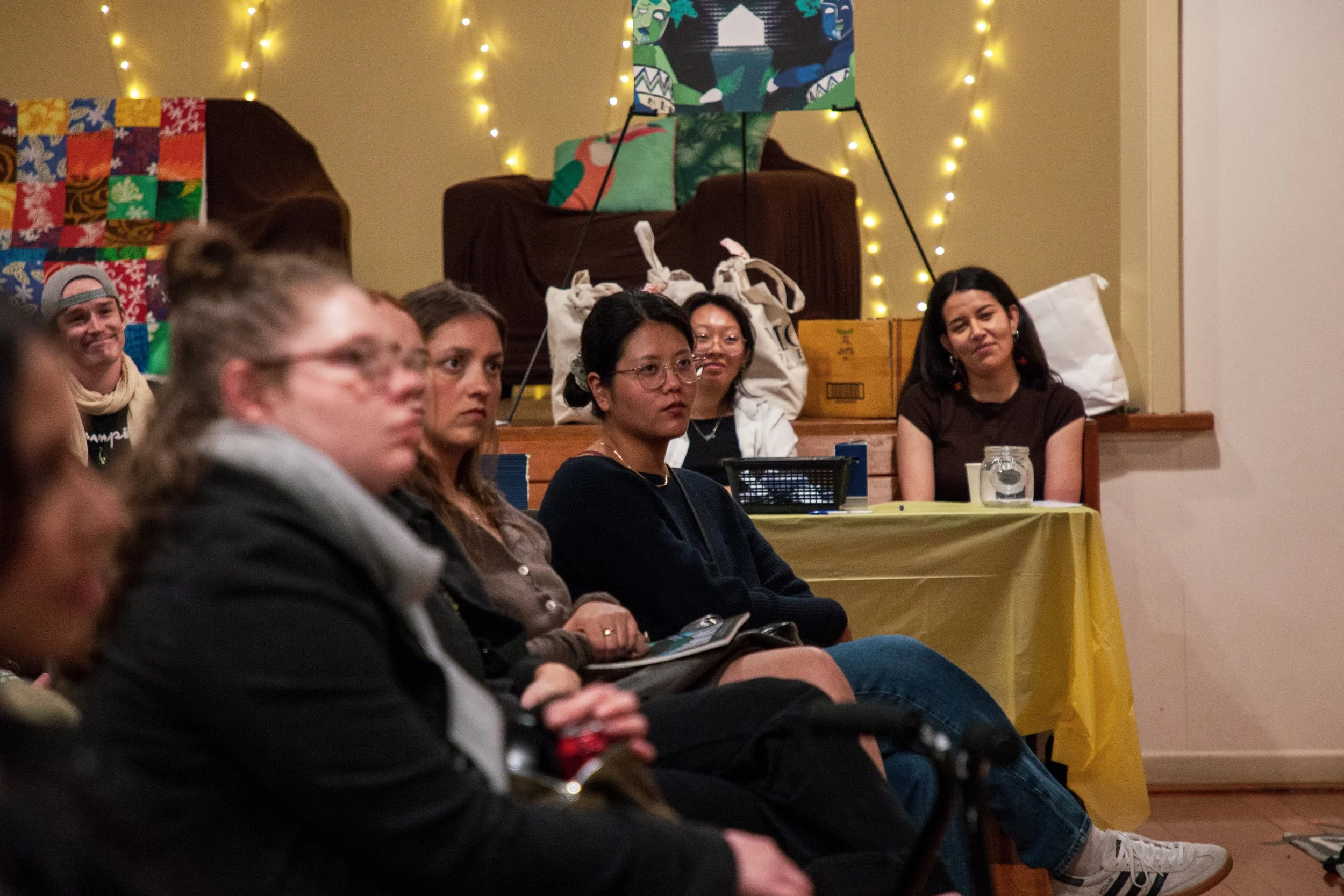 Te Kāhui creative writing wānanga in progress